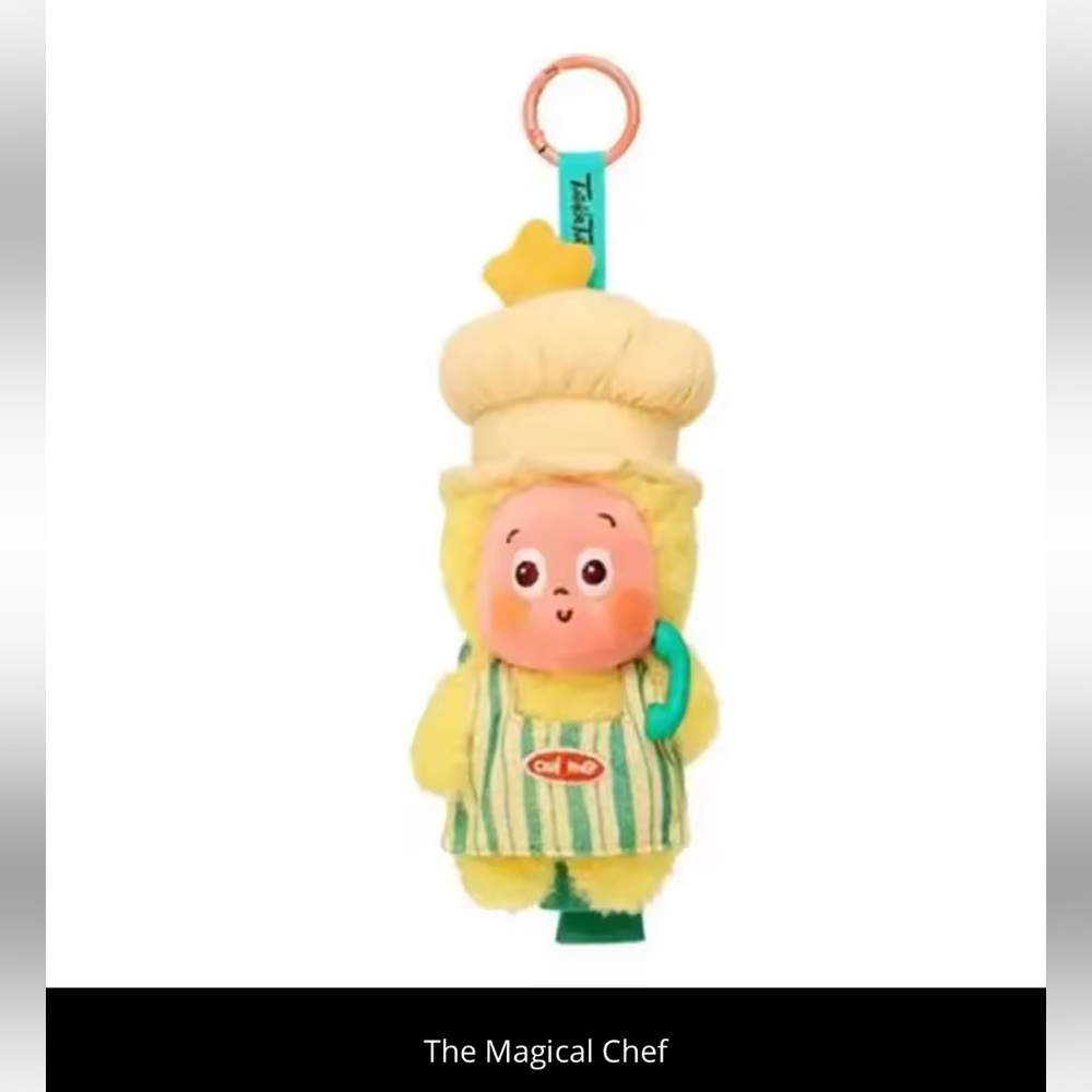 Pop Mart Twinkle Twinkle Be a Little Star Series The Magical Chef Plush Pendant